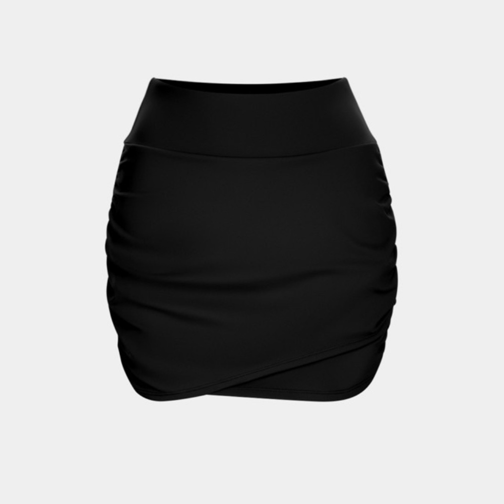 Halara black Skort with pockets